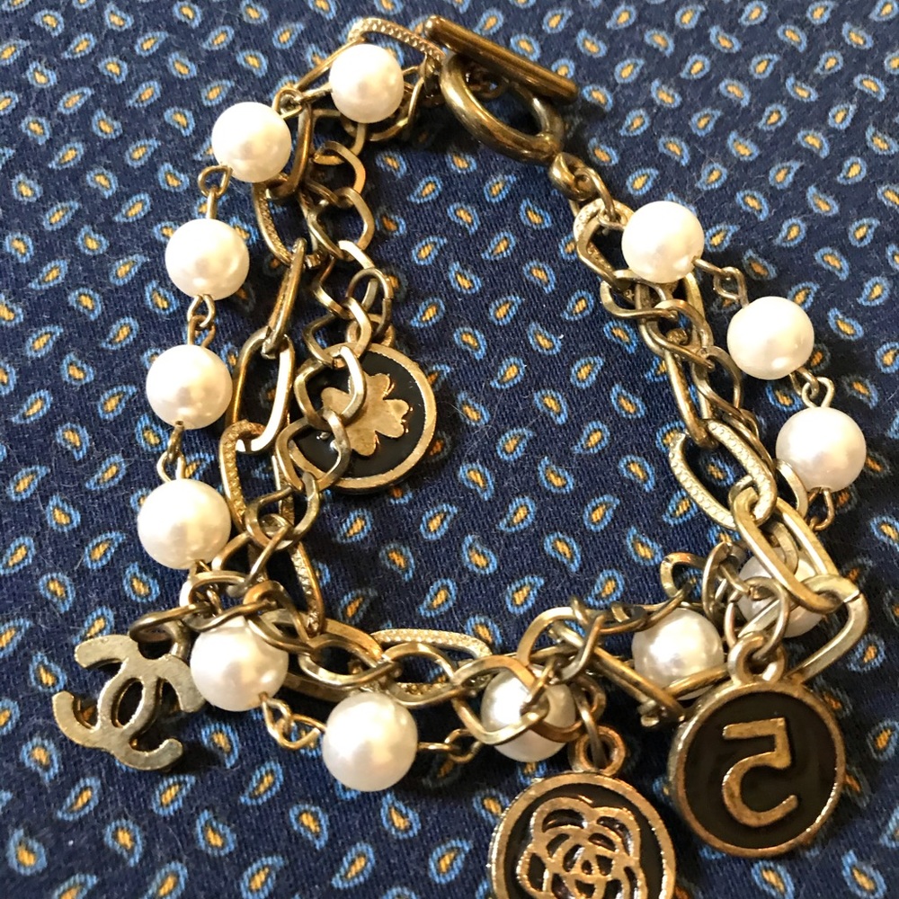 Three strand bracelet.